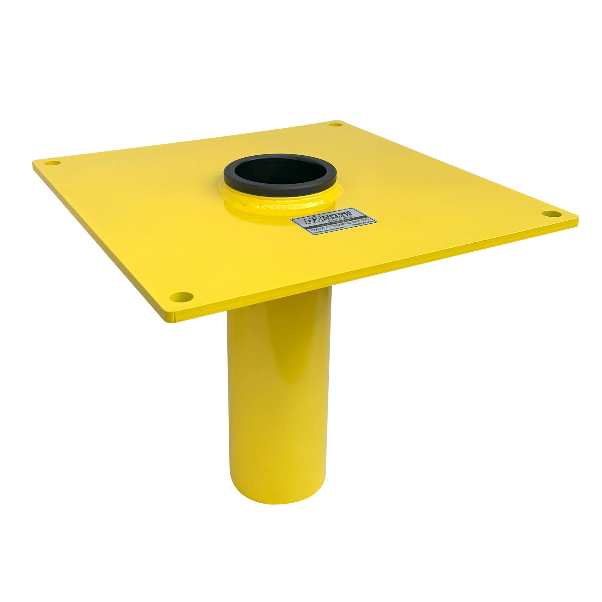 OZ Lifting Products Socket Base for OZ CompOZite Series Davit Cranes, Model# OZSOC1